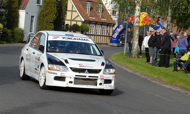 Mitsubishi Evo IX-motoren er gået igennem med tættekam, så Tim Svanholt forventer at kunne yde konkurrenterne endnu større modstand i weekendens DM-runde